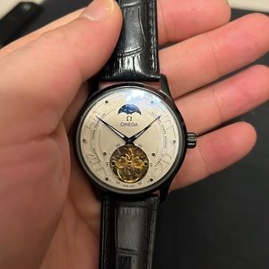 Omega inspired mechanic watch